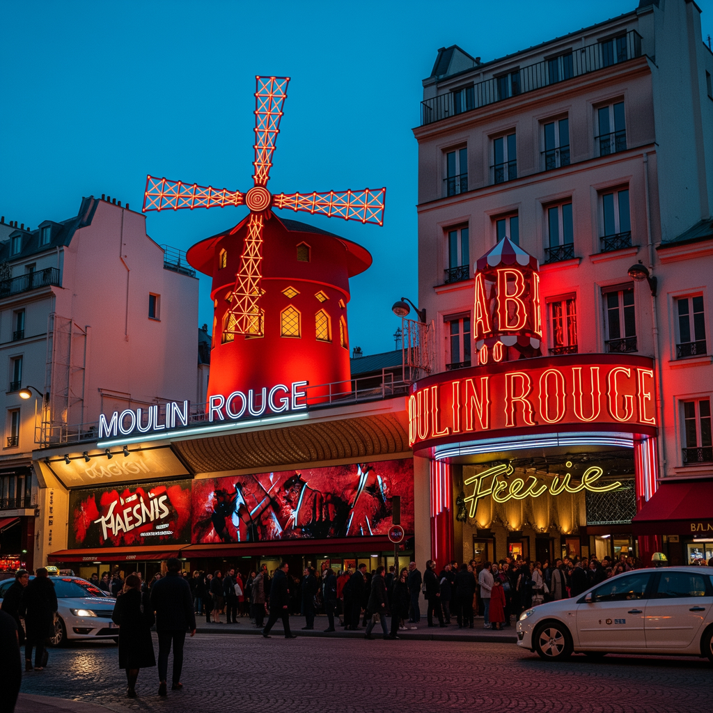 Le Trente Hôtel est à 15 minutes à pied du cabaret parisien, Le Moulin Rouge.